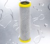 Triple 10 inch slim line (chloramine) filter system with Grander WFLX