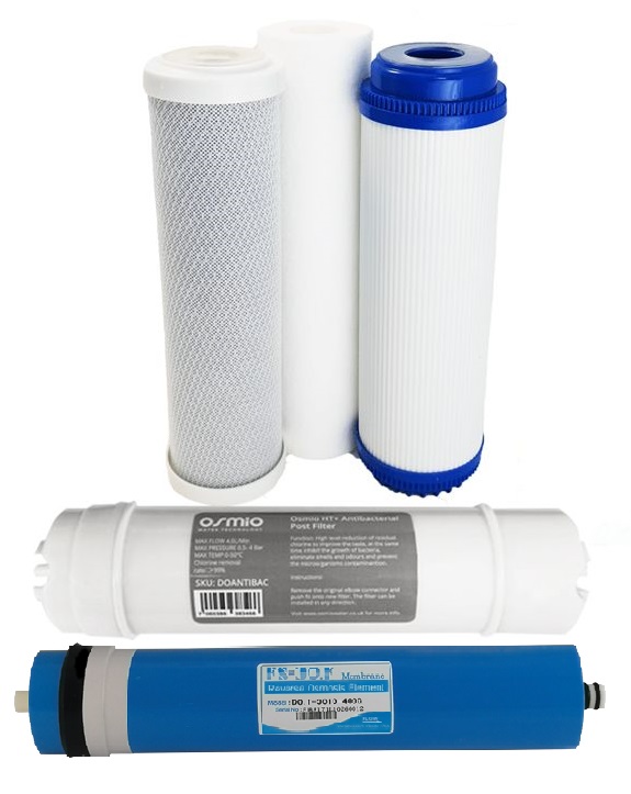 All Replacement Filters for 5-Stage RO System