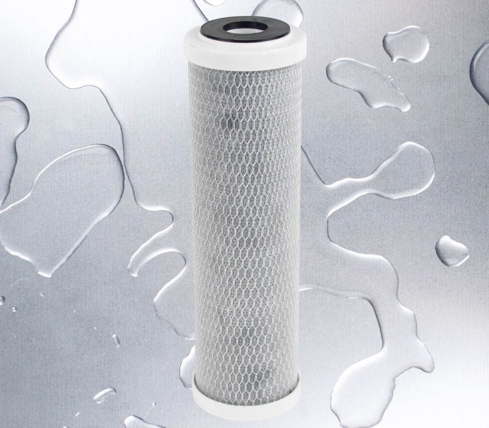 Triple 10 inch slim line filter system with Grander WFLX - Grander Water UK